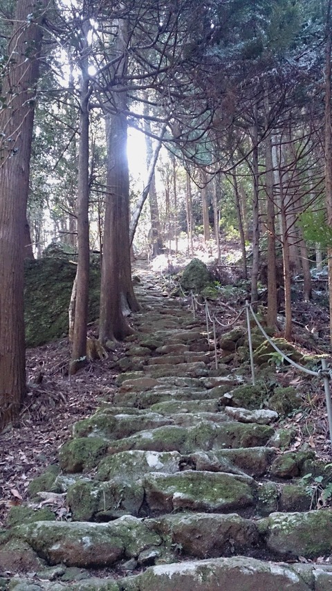 韓竈神社の階段